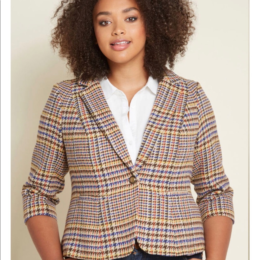 NWOT ModCloth Informed Ensemble Blazer. Size 2X